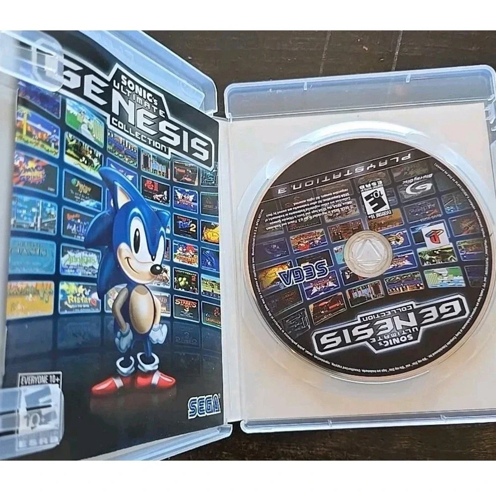 Sonics Ultimate Genesis Collection Sony PlayStation 3 PS3 Sega Video Game 2009